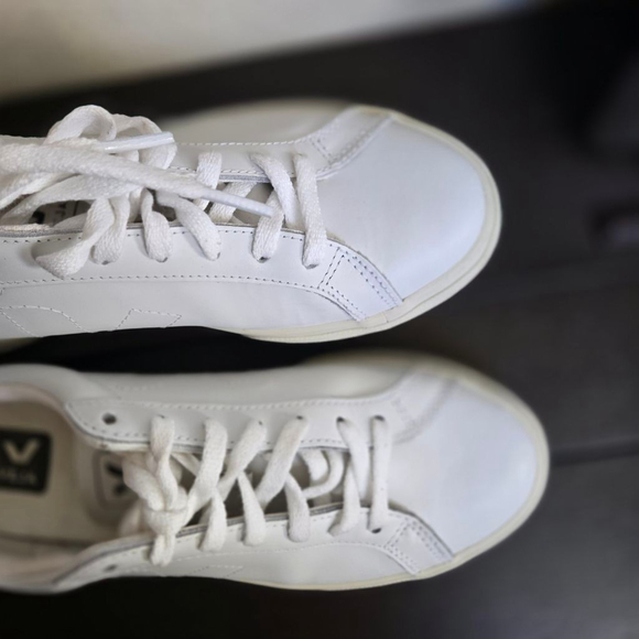 VEJA Sneakers Esplar Size 9 White - Picture 4 of 10